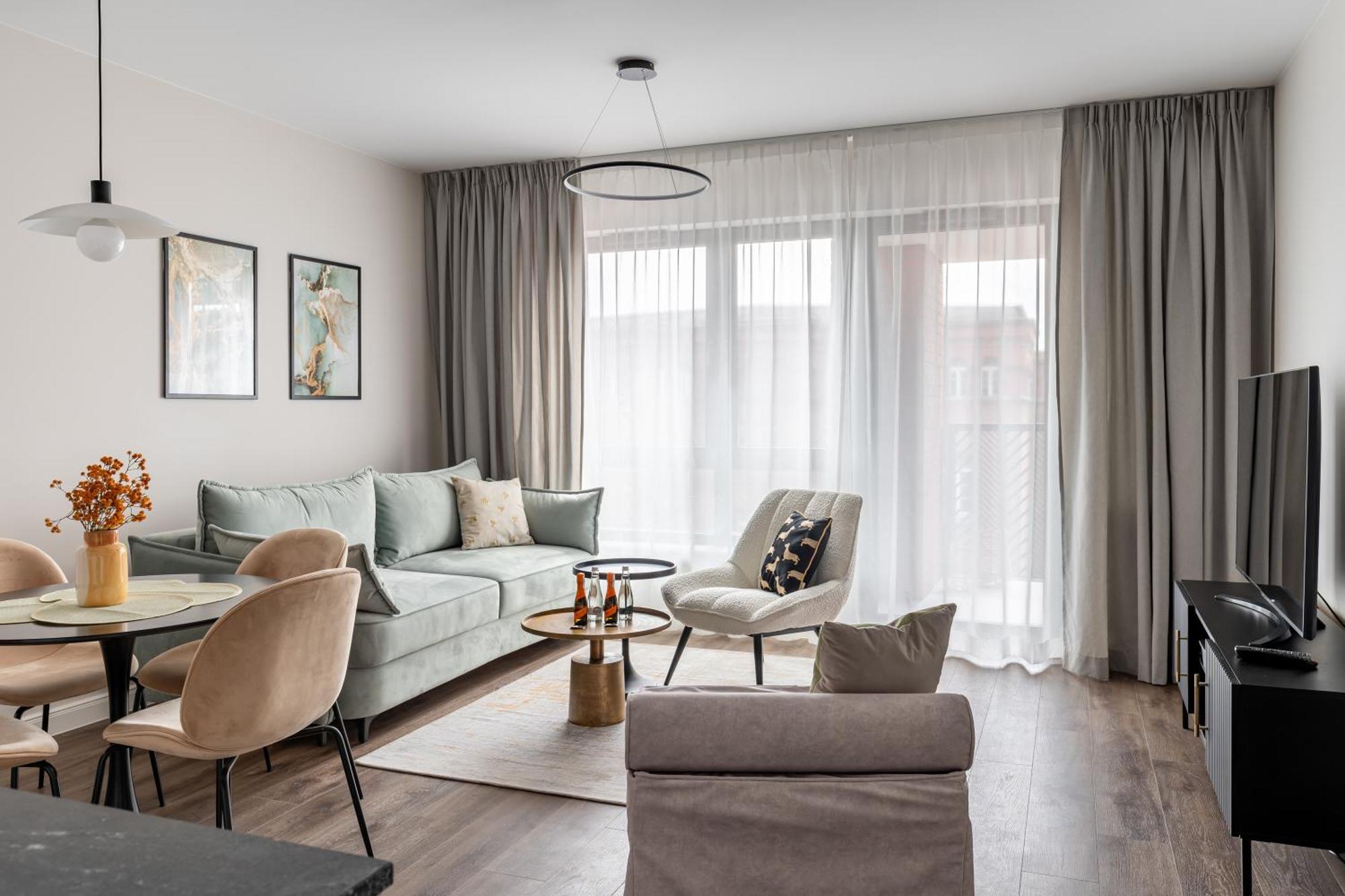 Scala City Center Premium Apartments With Parking By Lion Apartments Gdansk Luaran gambar